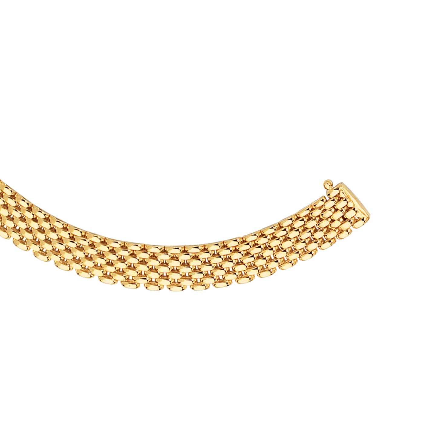 14K Gold 9mm Panther Necklace