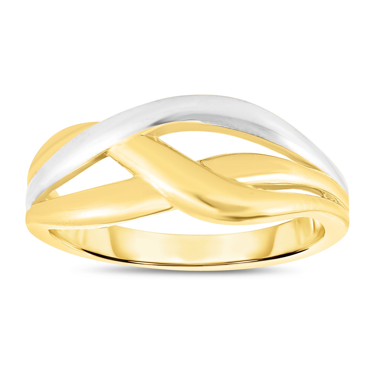 14K Two-tone Gold Ring