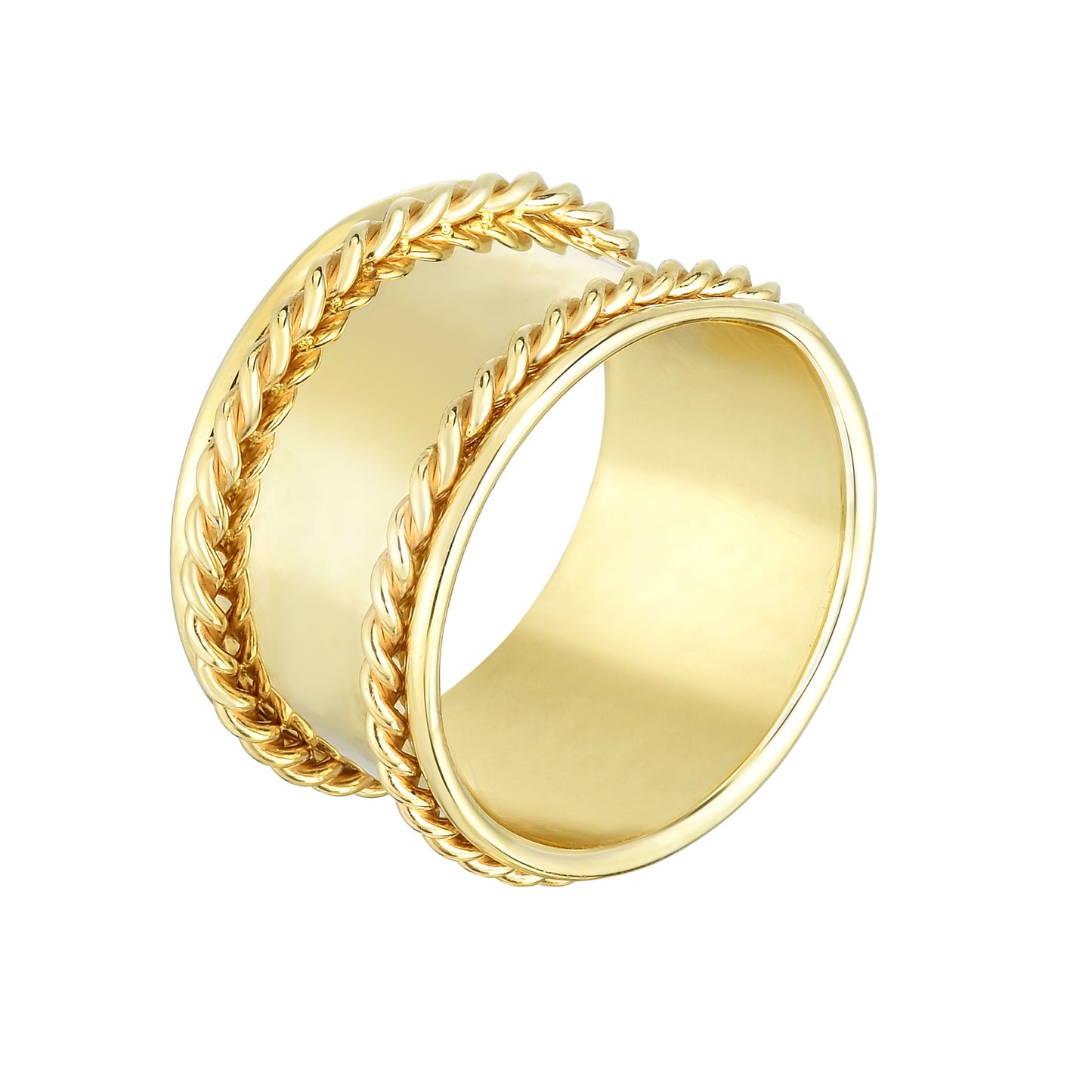 14K Gold Lucia Band Ring